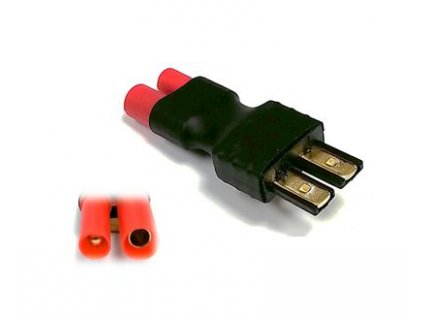 Adaptér Traxxas samec - HXT bullet 4mm