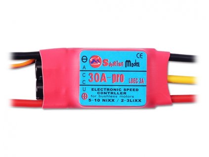 Regulátor otáček 30A SUNRISE Model LBEC- 2A