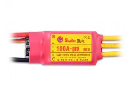 Regulátor otáček 100A SUNRISE Model SBEC - 6A