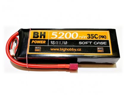 Li-pol baterie 5200 mAh 3S 35C (70C) BH Power