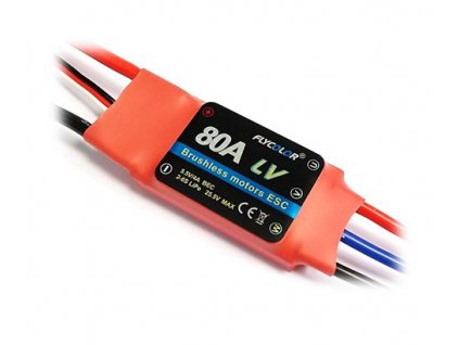 Regulátor otáček 80A FLYCOLOR ESC BEC 5.5V/4A 2-6S