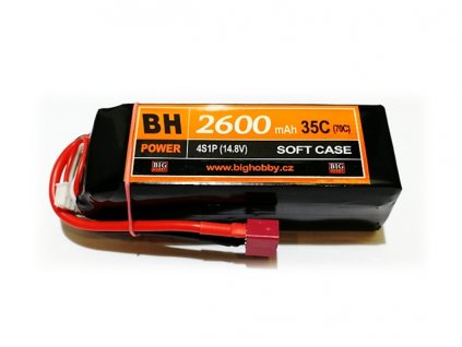 Li-pol baterie 2600 mAh 4S 35C (70C) BH Power