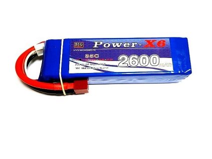 Li-pol baterie 2600 mAh 4S 35C (70C) Power X6