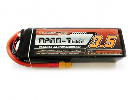 Li-pol baterie 3500mAh 4S 60C (120C) Bighobby- NANO Tech