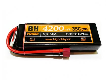 Li-pol baterie 4200 mAh 4S 35C (70C) BH Power