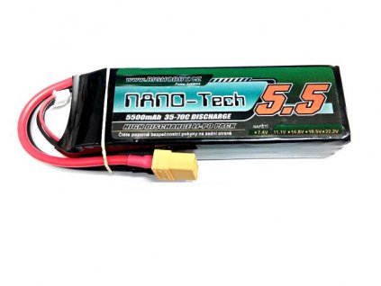 Li-pol baterie 5500mAh 4S 35C (70C) Bighobby- NANO Tech