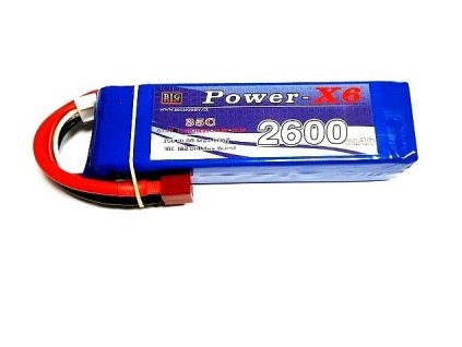 Li-pol baterie 2600 mAh 6S 35C (70C)  Power X6