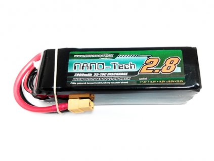 Li-pol baterie 2800mAh 6S 35C (70C) Bighobby-NANO Tech