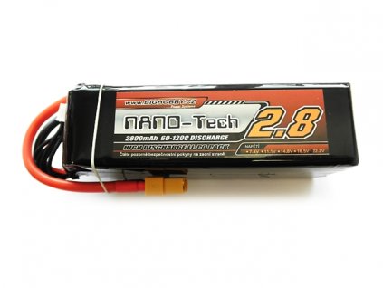 Li-pol baterie 2800mAh 6S 60C (120C) Bighobby-NANO Tech
