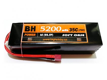Li-pol baterie 5200 mAh 6S 35C (70C) BH Power