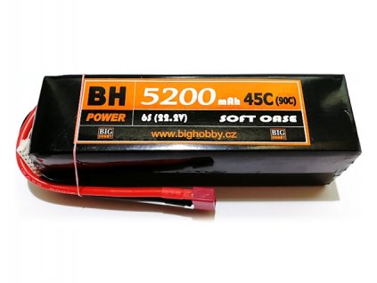 Li-pol baterie 5200 mAh 6S 45C (90C) BH Power