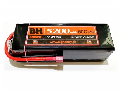 Li-pol baterie 5200 mAh 6S 60C (120C) BH Power