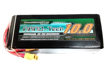 Li-pol baterie 10000mAh 6S 35C (70C) Bighobby-NANO Tech