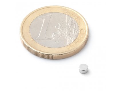 Extra silný neodymový magnet kruhový 3x1,5mm