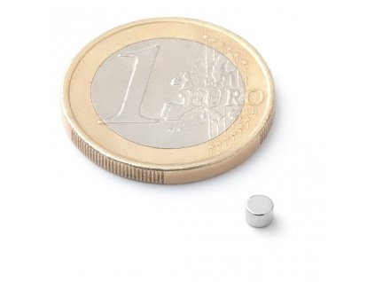 Extra silný neodymový magnet kruhový 3x2mm