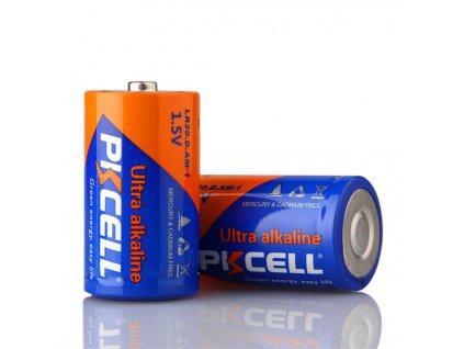 Alkalická baterie LR20 D - (1,5V) PK CELL 1ks