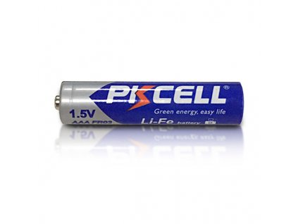 Nenabíjecí tužková baterie  Li-Fe FR03 AAA 1300mAh PK CELL 1ks