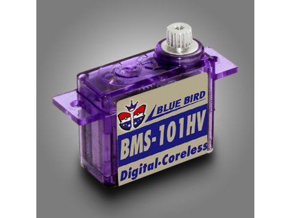 Digitální servo BMS-101HV 4,4g/0,06s/1,1kg Blue Bird servo