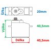 1275 2 digitalni servo 322 lv 57g 0 07s 10kg bh servo