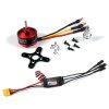 Střídavé Combo MM2208B -1700kv DW Hobby + 20A ESC, unašeč, konektory