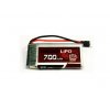 Li-pol baterie DRONE LIPO 850mAh 1S 35C (70C)