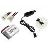 USB nabíječka baterií pro 1S Lipo (3.7V) konektor Walkera