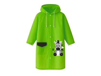 zelena plastenka zepredu zebra