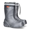 Dětské stahovací zateplené holínky Demar MAMMUT S 0300 C stříbrné