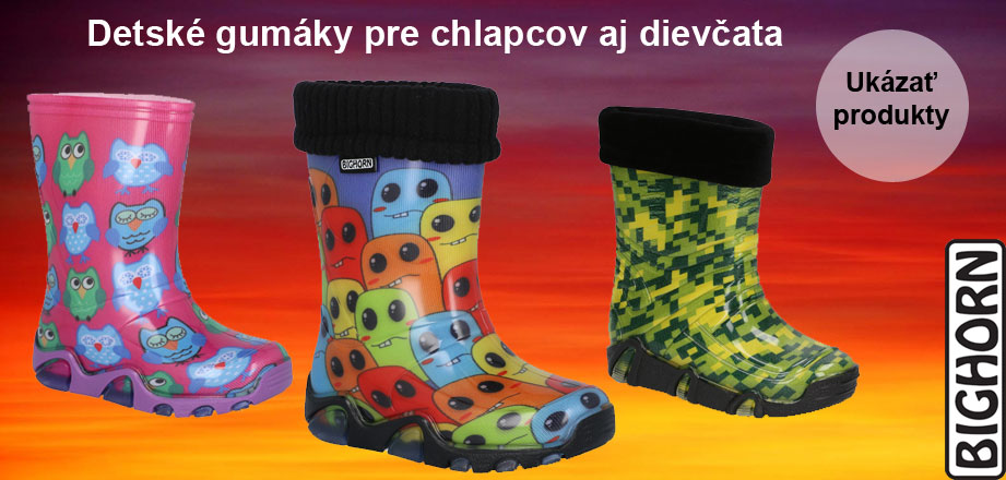 Detské gumáky Bighorn