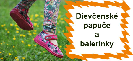 Dievčenské papuče a balerínky Bighorn