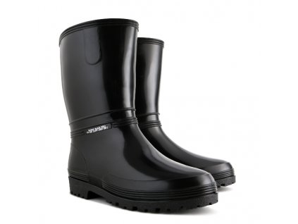 damske pracovne gumaky demar rainny black 0052 cierne