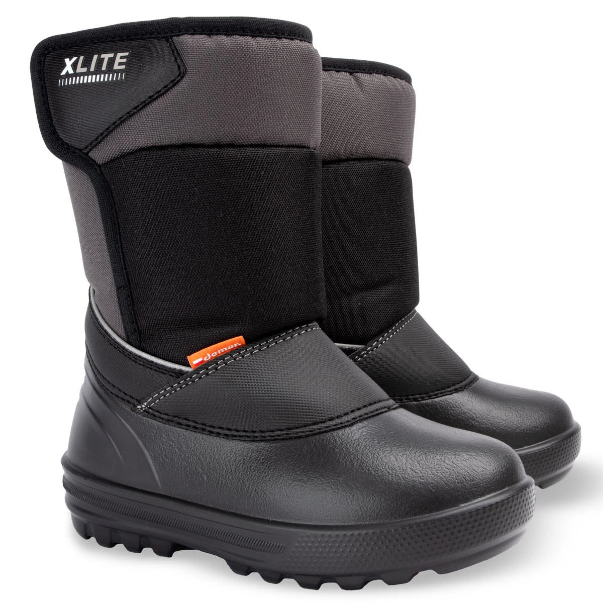 Detské zimne snehule Demar LARK 1207 B čierne Veľkosť: 28