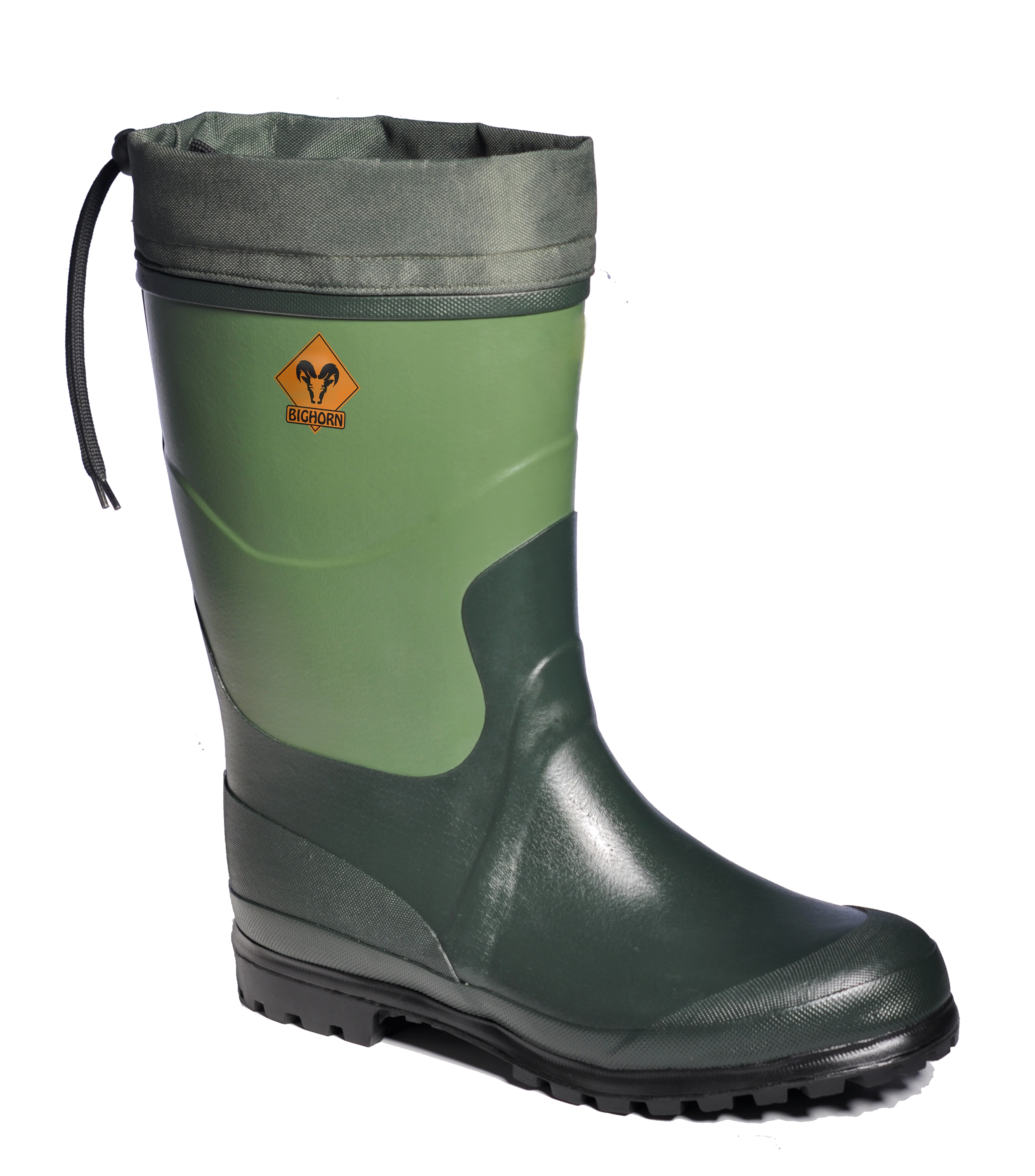 Dámske sťahovacie zateplené neoprénové gumáky Bighorn VERMONT NEO 3149 zelené Veľkosť: 40