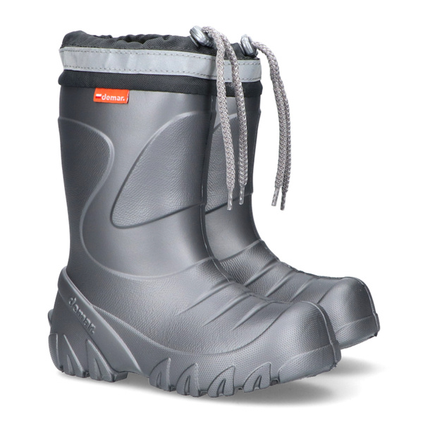 Dámske sťahovacie zateplené gumáky Demar MAMMUT SM 0301 C metalická Veľkosť: 38/39