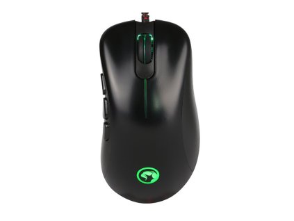 Marvo Mouse G954, 10000DPI, optika, 6tl., 1 kolečko, kabelové USB, černá, herní, podsvícená