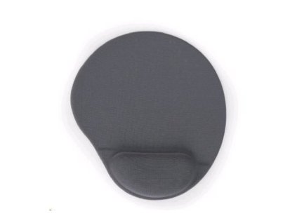 GEMBIRD Maxi gelová podložka pod myš, šedá