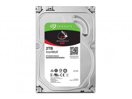 Seagate IronWolf NAS HDD 2TB 5900RPM 64MB SATA III 6Gbit/s