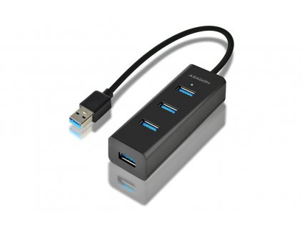 Rozbočovač Axagon HUE-S2B USB 3.0 4x