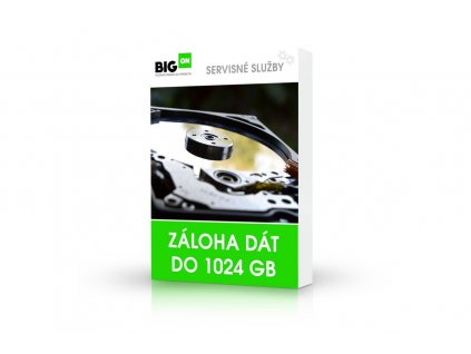 Zálohování dat až do velikosti 1024 GB | SLUŽBA