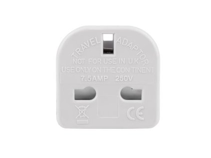 Cestovní adaptér Natec EU(M)/UK(F)