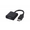 Gembird Displayport male to HDMI female adapter, 10cm, black