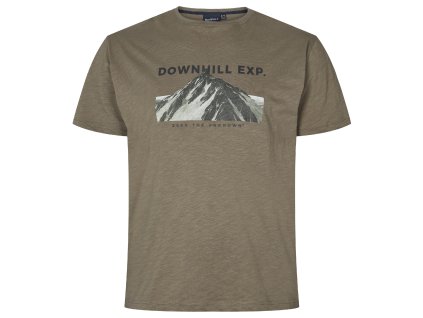 23122B North 56°4 printed t shirt 0659 Dusty Olive Green Extra 0