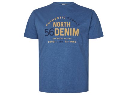 23324B North 56Denim printed tee 0565 Zephyr Blue Extra 0
