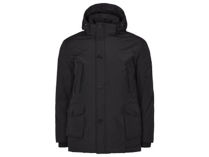23147B North 56°4 parka with hood 0099 Black Main