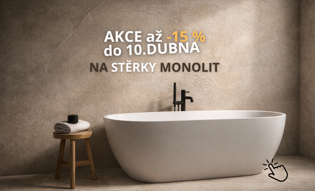 Monolit stěrka Akce