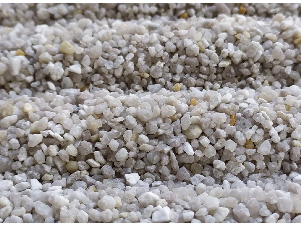BigStone Akvarijní písek 2-4 mm Přírodní