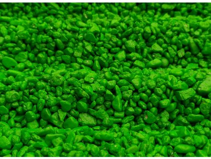 BigStone Akvarijní písek 3-7 mm Zelený
