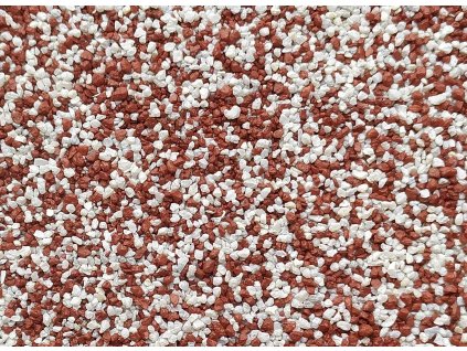Mozaiková Omítka BigStone 19,6Kg (Červeno-bílá) 1-2 mm