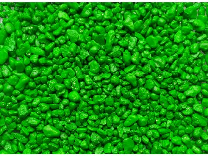 BigStone Křemičitý písek 3-7 mm (Zelený)