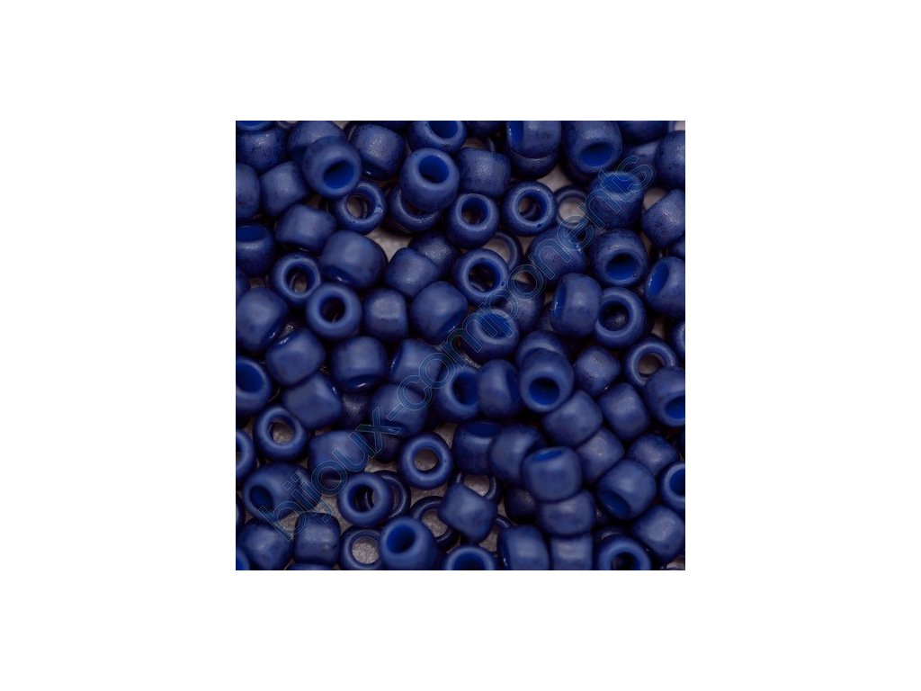 TOHO rokajl, Semi Glazed Navy Blue, vel.3,1 mm, průtah 1,3 mm